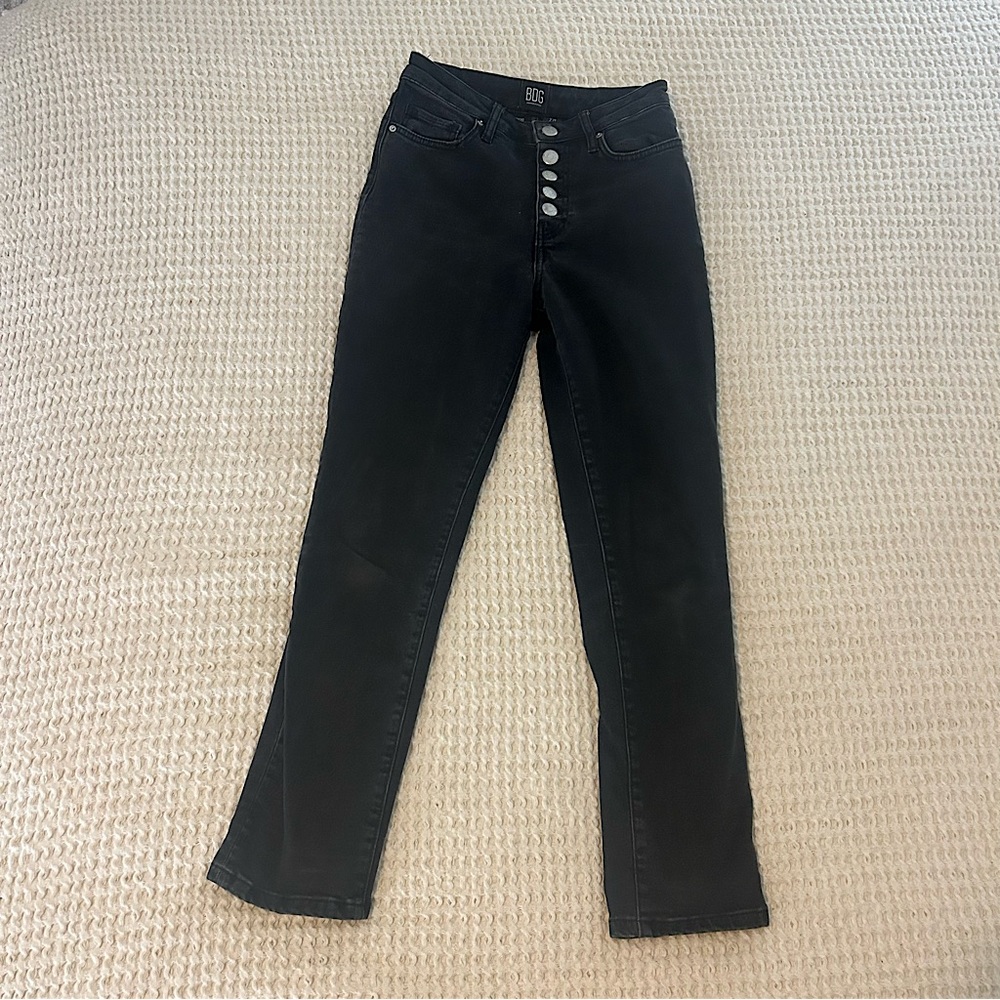 Urban Outfitters BDG black high rise bootcut